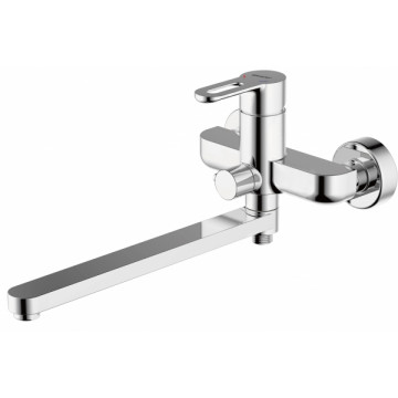 Смеситель для ванны c длинным изливом Bravat Stream-D F637163C-01A