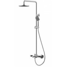 Душевая колонна с термостатическим смесителем для ванны Bravat Waterfall F639114C-A-RUS