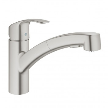 Смеситель для кухни Grohe Eurosmart 30305DC0 суперсталь