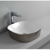 Раковина накладная Artceram Ghost GHL001 01 58 mosaico platino*0