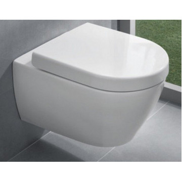 Подвесной унитаз Villeroy&Boch Subway 2.0 5614R0R1 безободковый