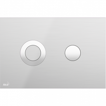 Клавиша смыва AlcaPlast Flat Inox TURN-INOX