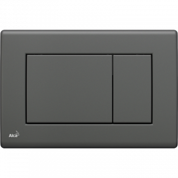 Клавиша смыва AlcaPlast Basic M277, антрацит