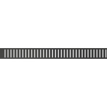 Решетка для лотков (Нержавеющая сталь матовая) AlcaPlast PURE-850BLACK