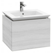 Тумба с раковиной Villeroy&Boch Legato B221L0E8+415380R1, белое дерево