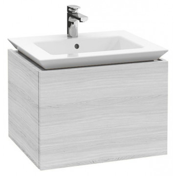 Тумба с раковиной Villeroy&Boch Legato B221L0E8+415380R1, белое дерево