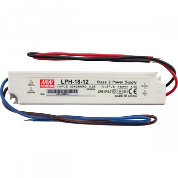 Блок питания 230 V AC/12 V DC/18 W, IP67 AlcaPlast AEZ320