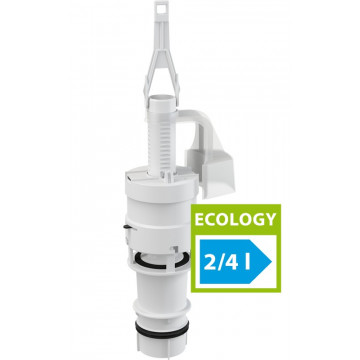 Сливной механизм ECOLOGY для скрытых систем инсталляции AlcaPlast A06E