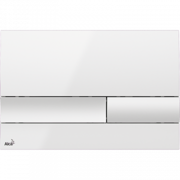 Клавиша смыва AlcaPlast Basic M1730, белый
