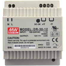 Блок питания 230 V AC/12 V DC/30 W, IP20 AlcaPlast AEZ311