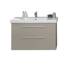 Тумба с раковиной Villeroy&Boch 2DAY2/SUBWAY 2.0A99500E6+7175A001 glossy taupe