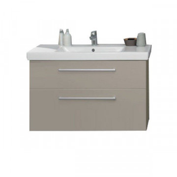 Тумба с раковиной Villeroy&Boch 2DAY2/SUBWAY 2.0A99500E6+7175A001 glossy taupe