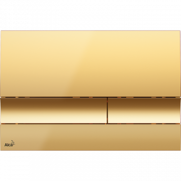 Клавиша смыва AlcaPlast Basic M1725, золото