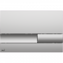 Клавиша смыва AlcaPlast Basic M1732, хром - матовая