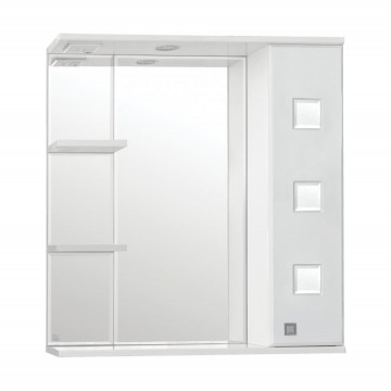 Зеркало-шкаф Style Line Крокус 75/С ЛС-00000285 белый