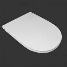 Сиденье Kerasan Aquatech SLIM для унитаза с микролифтом белый 379101 bi/cr