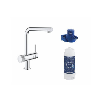 Смеситель для кухни Grohe Blue Pure Minta с функцией фильтрации 119706