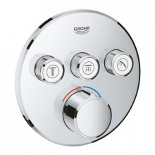 Термостат для встраиваемого монтажа на 3 выхода Grohe Grohtherm SmartControl 29146000