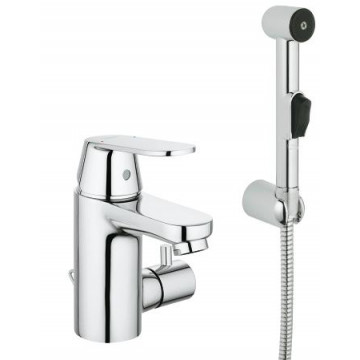 Смеситель для раковины Grohe Eurosmart Cosmopolitan с гигиенической лейкой 23433000