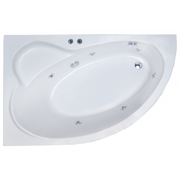 Гидромассажная ванна Royal Bath Alpine Standart 150x100x58 L