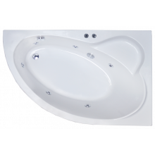 Гидромассажная ванна Royal Bath Alpine Standart 140x95x58 R