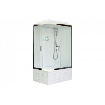 Душевая кабина Royal Bath RB 8100BP5-WC-CH (белое/матовое) правая
