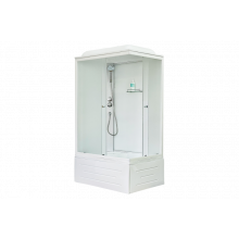 Душевая кабина Royal Bath RB 8100BP5-WC (белое/матовое) левая