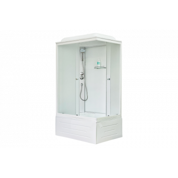 Душевая кабина Royal Bath RB 8120BP5-WC (белое/матовое) левая