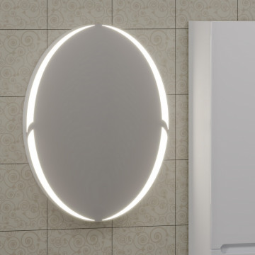 Зеркало Санта Сатурн 70х80 см 900515 с LED-подсветкой