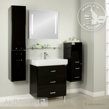 Тумба Акватон Америна 80 М 1A169101AM950 черный