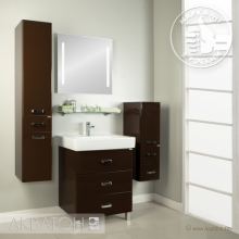 Тумба Акватон Америна 80 М 1A169101AM430 коричневый