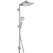Душевая система Hansgrohe Crometta E 240 1jet Showerpipe Reno EcoSmart 27289000