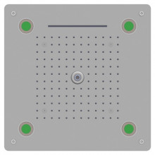 Верхний многофункциональный душ RGW SP-73 хром