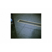 Душевой лоток 300 Pestan Confluo Premium Gold Black Glass Line 13100094