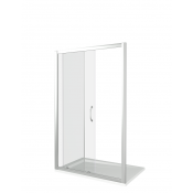 Душевая дверь Good Door Latte WTW-140 стекло Grape 5 мм