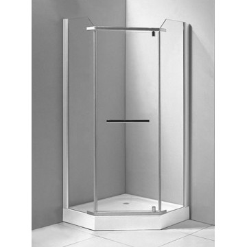 Душевой уголок трапеция Dolphin TN-505-J 80х80х185