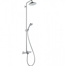 Душевая система Hansgrohe Croma 220 Showerpipe 27223000 с изливом