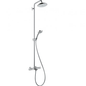 Душевая система Hansgrohe Croma 220 Showerpipe 27223000 с изливом