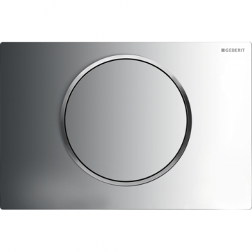 Клавиша смыва Geberit Sigma 10 115.758.KH.5 пластик, хром глянец/хром матовый