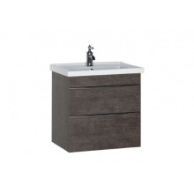 Тумба с раковиной Aquanet Эвора 70 дуб антик 183001+182323