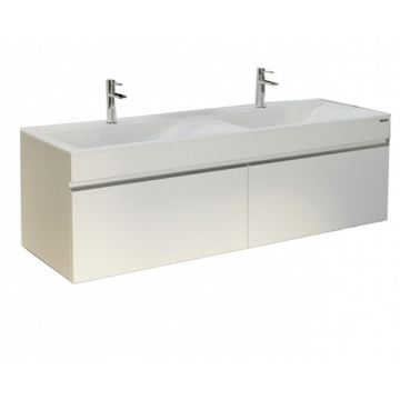 Тумба подвесная Velvex Pulsus 140 tpPUL.140-21 белый