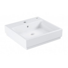 Раковина GROHE Cube Ceramic 3947800H, 50 см, альпин-белый