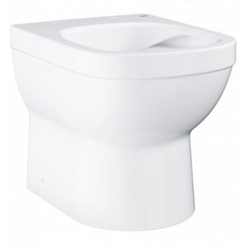 Приставной унитаз GROHE Euro Ceramic 3932900H безободковый, с покрытием, альпин-белый