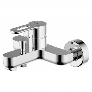 Смеситель для ванны с коротким изливом с аксессуарами Bravat Stream-D F637163C-B