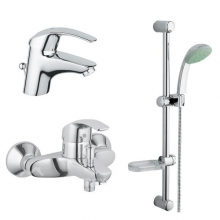 Комплект / Набор смесителей Grohe 3 в 1 Eurosmart 117921