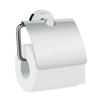 Держатель туалетной бумаги с крышкой Hansgrohe Logis Universal 41723000