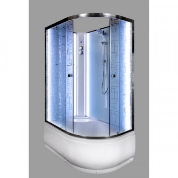 Душевая кабина Deto EM 4511 L N с LED-подсветкой