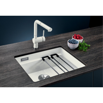 Кухонная мойка Blanco Etagon 500-U Ceramic PuraPlus, белый