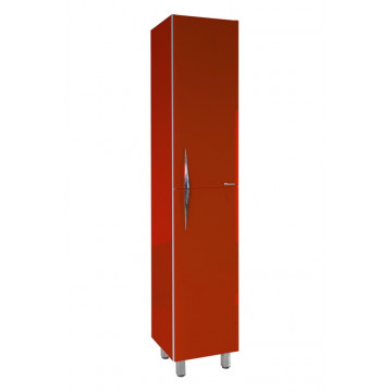 Пенал Bellezza Глория 35 L/R, напольный, цвет - бордо, 36*180*33 см