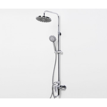 A16601 Душевая система со смесителем WasserKRAFT для ванны, 85/120 x 53,5 см
